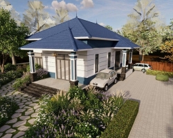 Thiết kế thi công nhà phố Chú Tiêu (Lộc Phú - Bảo Lâm - Lâm Đồng)